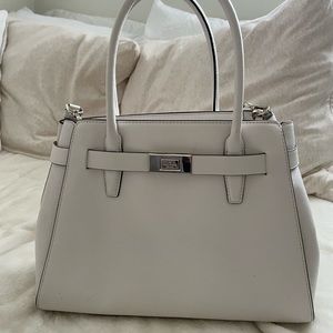 White Kate Spade Crossbody Purse